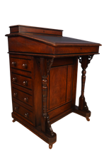 Load image into Gallery viewer, English Walnut Davenport Desk c.1900 - The Barn Antiques