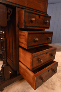 English Walnut Davenport Desk c.1900 - The Barn Antiques