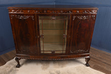 Load image into Gallery viewer, English Mahogany Display Cabinet c.1900 - The Barn Antiques