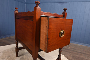 Mahogany English Drawered Side Table c.1900 - The Barn Antiques