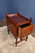 Load image into Gallery viewer, Mahogany English Drawered Side Table c.1900 - The Barn Antiques