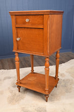 Load image into Gallery viewer, French Oak Marble Top Chevet c.1890 - The Barn Antiques