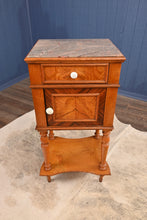 Load image into Gallery viewer, French Marble Top Chevet c.1880