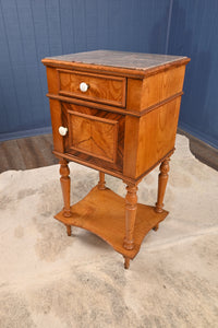 French Marble Top Chevet c.1880