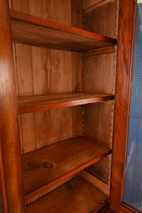 English Walnut Bookcase c.1900