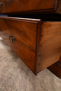 English Walnut Bookcase c.1900