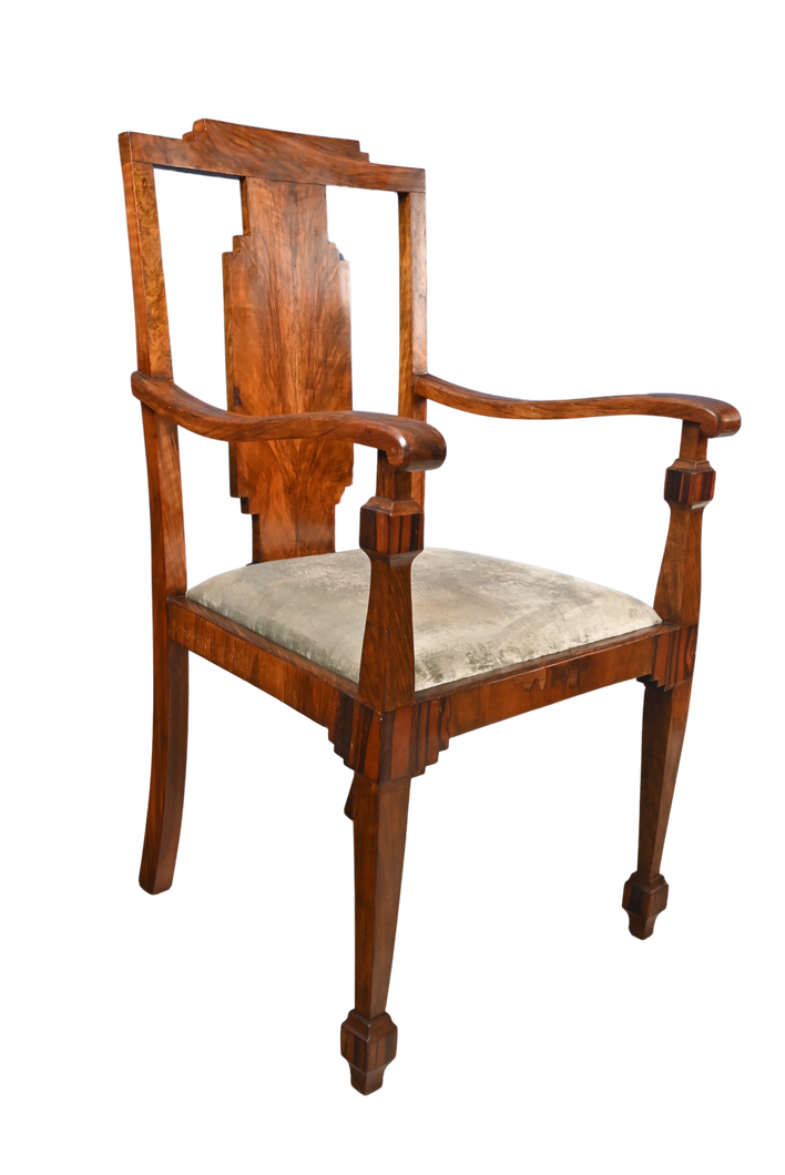 Art Deco English Captains Chair c.1930