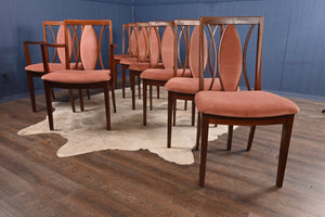 Set of 8 Midcentury GPlan English Chairs