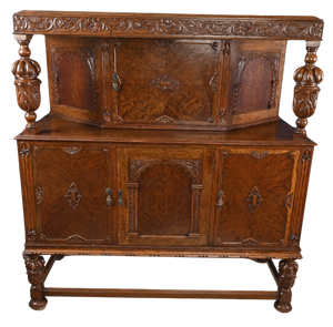 English Oak Court Cupboard c.1900