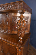 Load image into Gallery viewer, English Oak Court Cupboard c.1900