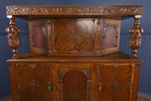 Load image into Gallery viewer, English Oak Court Cupboard c.1900