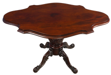 Load image into Gallery viewer, English Mahogany Pedestal Table c.1890