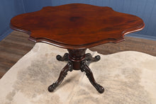 Load image into Gallery viewer, English Mahogany Pedestal Table c.1890