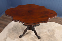 Load image into Gallery viewer, English Mahogany Pedestal Table c.1890