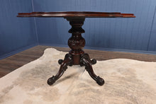 Load image into Gallery viewer, English Mahogany Pedestal Table c.1890