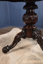 Load image into Gallery viewer, English Mahogany Pedestal Table c.1890