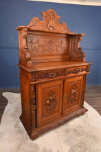 Load image into Gallery viewer, French Carved Oak Server c.1880