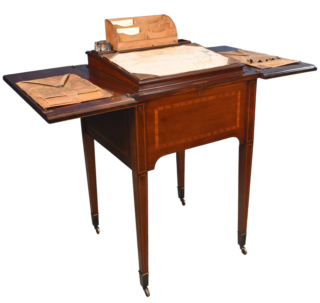 English Mahogany Transformative Desk c.1900