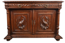 Load image into Gallery viewer, Handcarved French Oak Cabinet c.1880