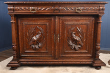 Load image into Gallery viewer, Handcarved French Oak Cabinet c.1880