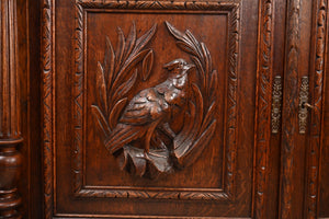 Handcarved French Oak Cabinet c.1880