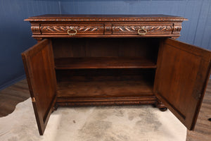 Handcarved French Oak Cabinet c.1880