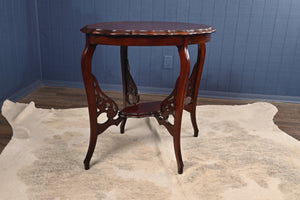 English Mahogany Occasional Table c.1900