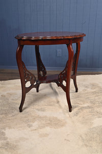 English Mahogany Occasional Table c.1900