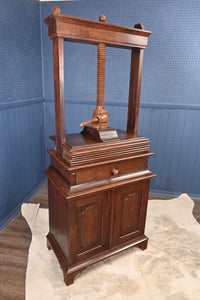 English Oak Bookpress Over Cupboard c.1830