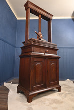 Load image into Gallery viewer, English Oak Bookpress Over Cupboard c.1830