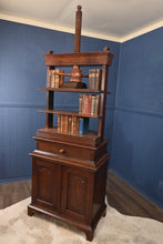 Load image into Gallery viewer, English Oak Bookpress Over Cupboard c.1830