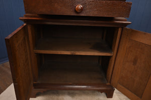 English Oak Bookpress Over Cupboard c.1830