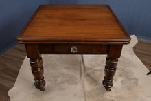 Load image into Gallery viewer, English Mahogany Drawleaf Table c.1900