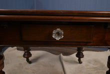 Load image into Gallery viewer, English Mahogany Drawleaf Table c.1900