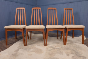 Benny Linden Danish MidCentury Chairs set of 4