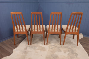 Benny Linden Danish MidCentury Chairs set of 4