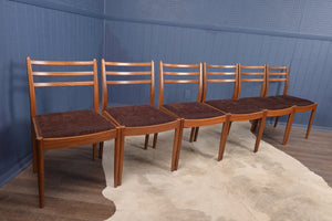 Gplan Chairs by Victor Wilkins set of 6 c.1960