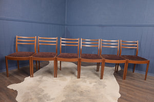 Gplan Chairs by Victor Wilkins set of 6 c.1960