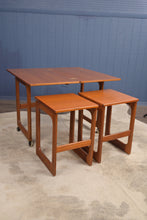 Load image into Gallery viewer, Mcintosh Rolling Nest of Tables (flip table) c.1960