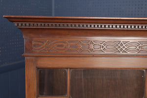 English Mahogany Bookcase c.1900