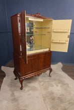 Load image into Gallery viewer, English Mahogany Cocktail Cabinet c.1950