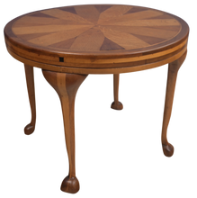 Load image into Gallery viewer, Oak Inlaid Occasional Table c.1900