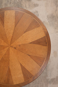 Oak Inlaid Occasional Table c.1900