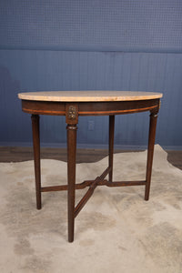 French Marble Top Table c.1900