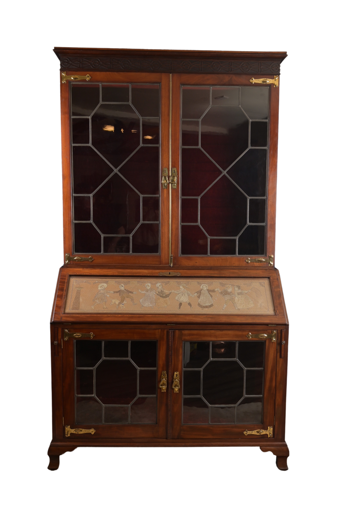 Superb Mahogany Bureau Bookcase c.1880