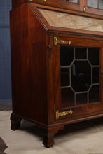 Load image into Gallery viewer, Superb Mahogany Bureau Bookcase c.1880