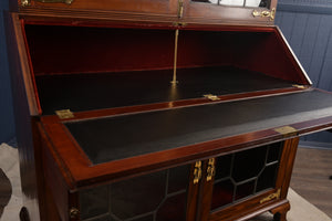 Superb Mahogany Bureau Bookcase c.1880