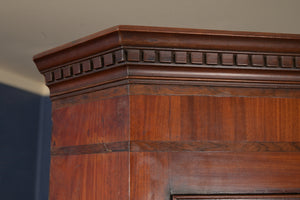 English Mahogany Corner Cabinet c.1830