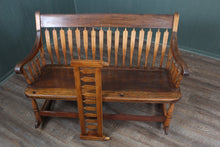 Load image into Gallery viewer, American Nanny Arrow Back Bench c.1900