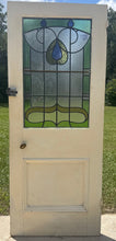 Load image into Gallery viewer, Antique English Stained Glass Door